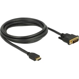 DELOCK HDMI to DVI 24+1 cable bidirectional 2 m