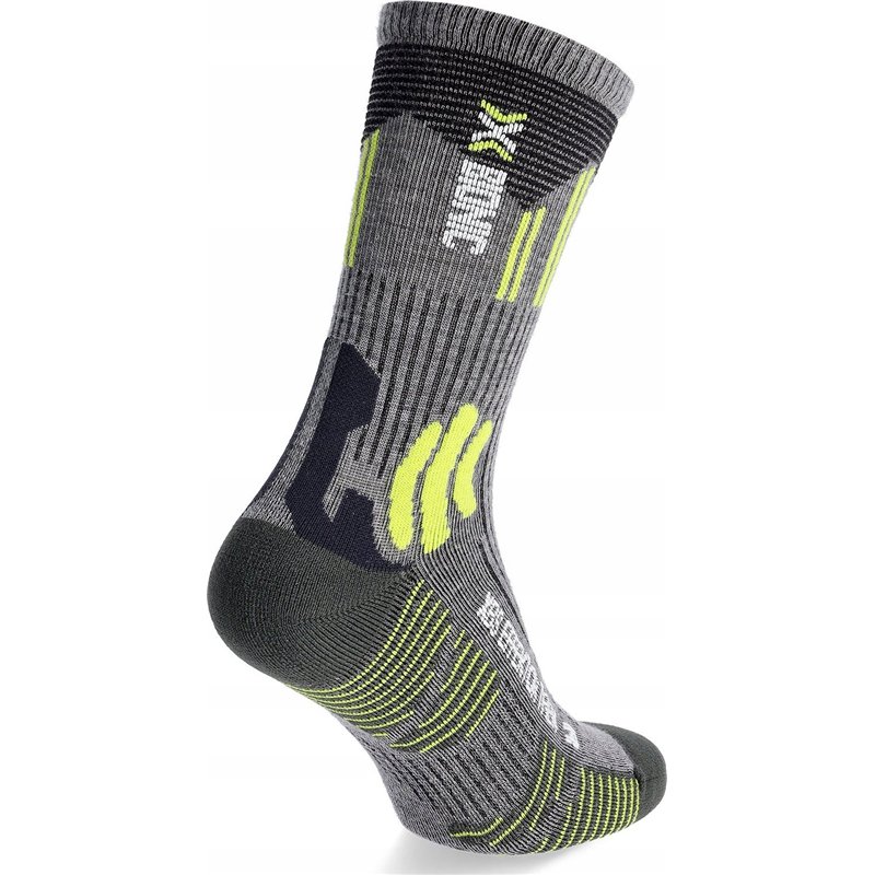 X-Socks Trekking Socks - Gray Melange/Green
