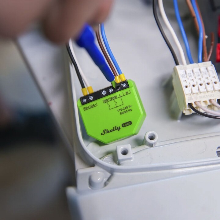 Shelly Relais „DALI Dimmer Gen3“ LED-Lichtcontroller
