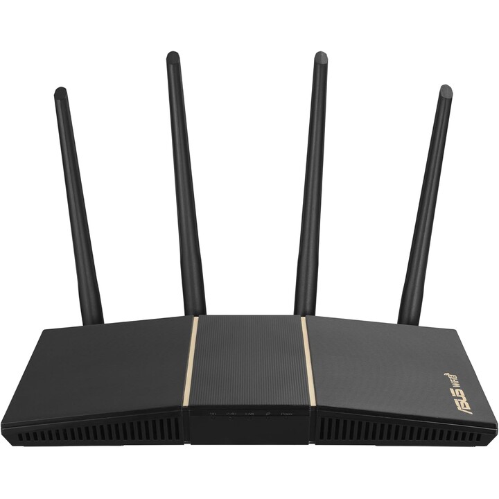 ASUS RT-AX57 router sem fios Gigabit Ethernet Dual-band (2,4 GHz / 5 GHz) Preto