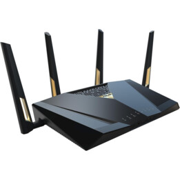 ASUS RT-BE88U routeur sans fil 10 Gigabit Ethernet Bi-bande (2,4 GHz / 5 GHz) Noir, Gris