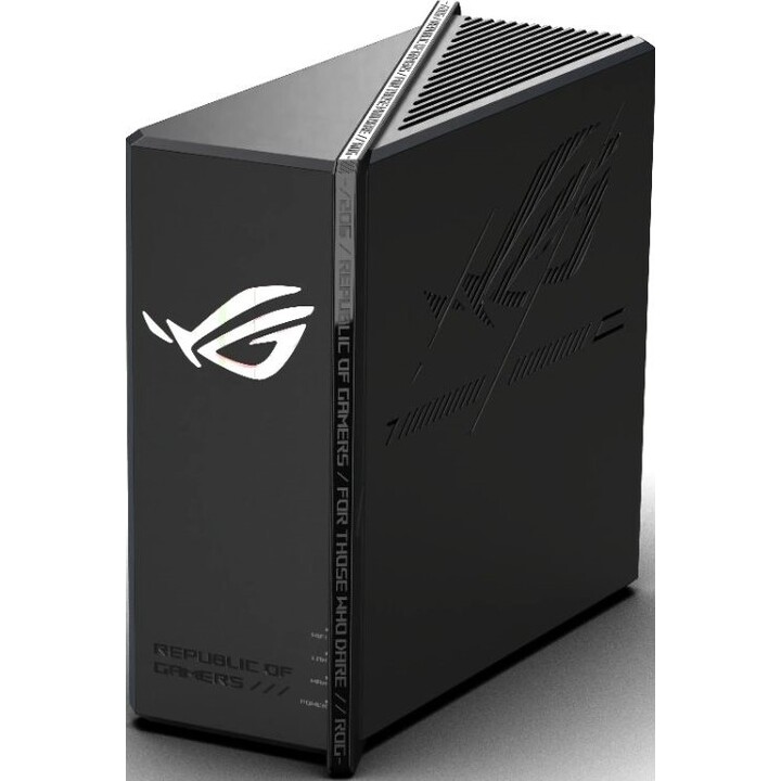 Asus Rog Strix GS-BE18000 WLAN-Router 2,5 Gigabit Ethernet Tri-Band (2,4 GHz / 5 GHz / 6 GHz) Schwarz