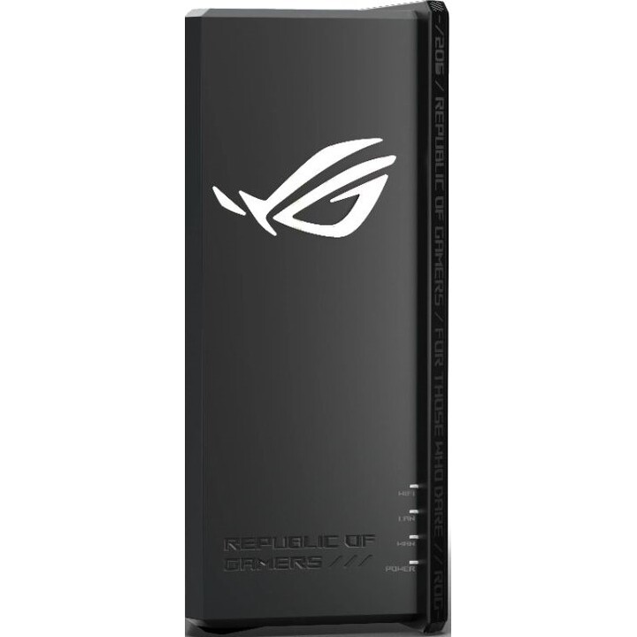 Asus Rog Strix GS-BE18000 WLAN-Router 2,5 Gigabit Ethernet Tri-Band (2,4 GHz / 5 GHz / 6 GHz) Schwarz