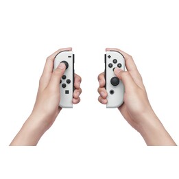 Nintendo Switch OLED Handheld Game Console 17.8cm (7") 64GB Touchscreen WiFi Black, White