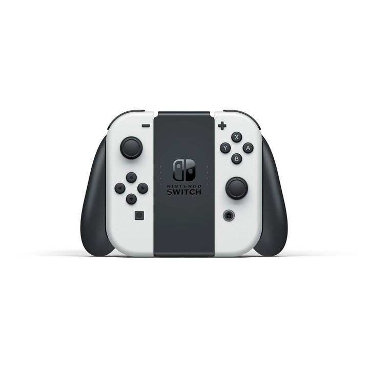 Nintendo Switch OLED Handheld Game Console 17.8cm (7") 64GB Touchscreen WiFi Black, White