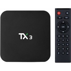 Tanix TX5 S905Y5 2 Go/16 Go WiFi6 Bluetooth 5.0 Commande vocale Android 14