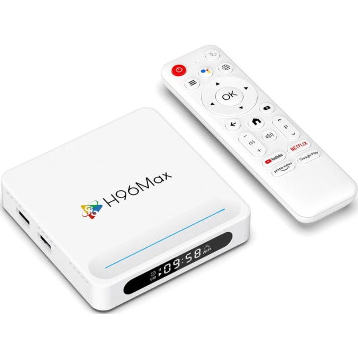 H96 Max H618 Plus 4GB/32 GB 8K WiFi 6 Android 14