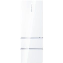 Réfrigérateur combiné Haier 3D Série 70 7 70 cm 483 L Tiroirs directs Platine