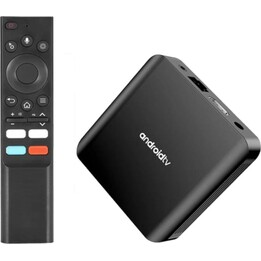 TV98 ATV PLUS 8K H313 2GB/16GB Dual Wifi Android 14 Preto - Android TV