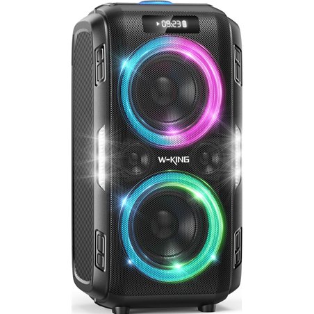 W-KING T9 Pro 120W Bluetooth 5.0 Negro inalámbrico