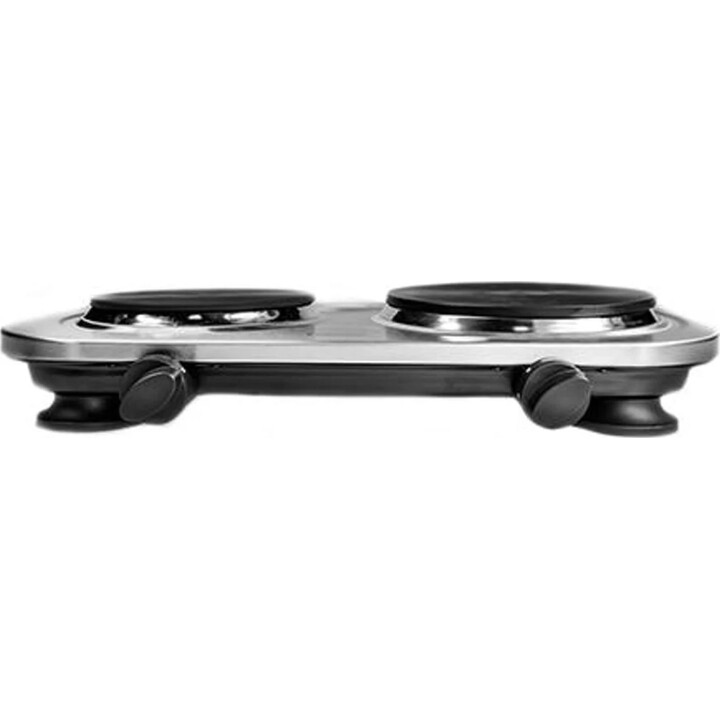 Camry CR 6511 portable stainless steel electric stove black