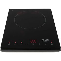 Placa Inducción Adler AD 6513 29cm 2000W Negro