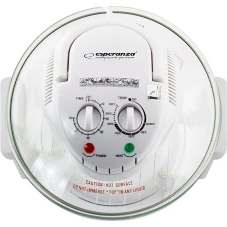 Cocedor a Vapor EléctricoEsperanza EKO003 Blanco
