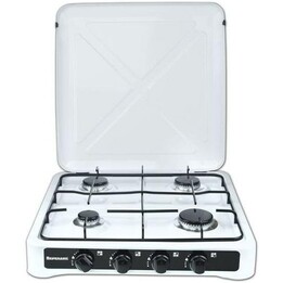 Ravanson K-04T Gasofen 4 Brenner Weiß