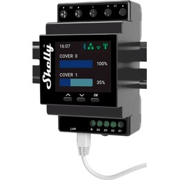 Shelly Pro Dual Cover PM DIN-Hutschienen-Steuerung mit Leistungsmessung