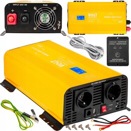 Voltage converter SINUS PLUS 4000 24/230V (2000/4000W) + REMOTE CONTROL