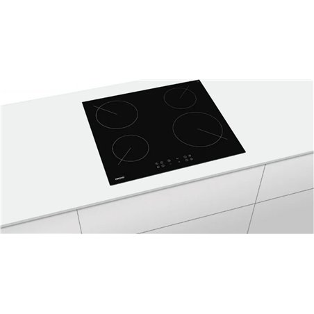 Placa Vitrocerámica AKPO PKA 58008 58cm 6500W 4 Zonas Negro