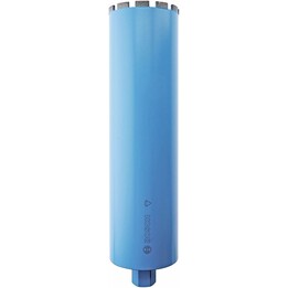 Corona diamantada Bosch FI-132 x 450 mm con rosca de 1-1/4" para perforación con corona, plata