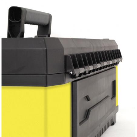 Stanley 1-95-612 pieza pequeña y caja de herramientas Metal, Plástico Negro, Amarillo
