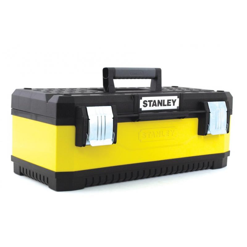 Stanley 1-95-612 pieza pequeña y caja de herramientas Metal, Plástico Negro, Amarillo