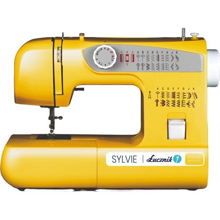 Máquina de coser ŁUCZNIK SYLVIE Amarillo