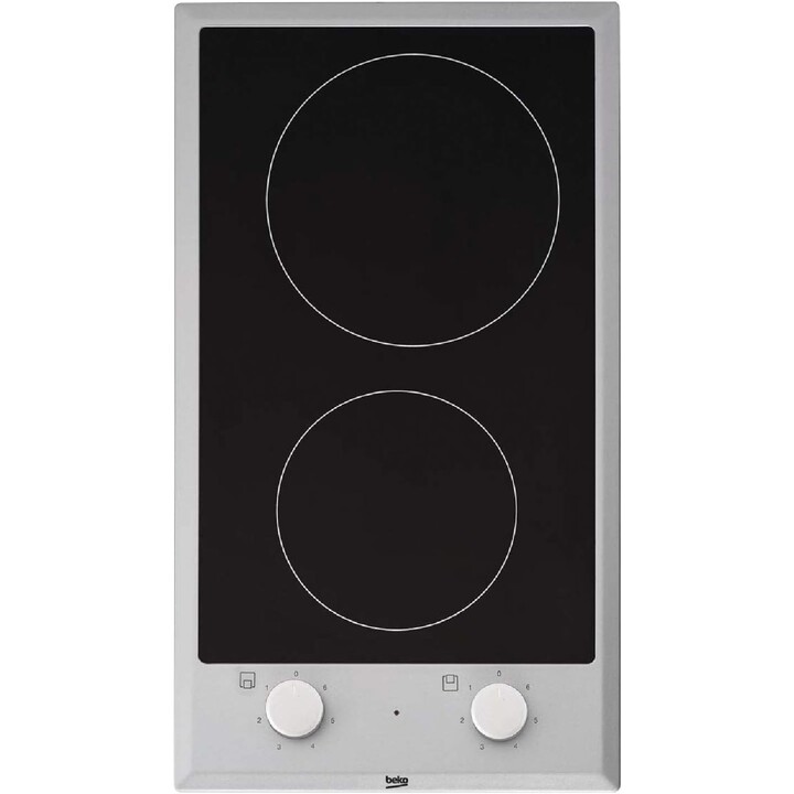 Beko HDCC 32200 X Electric Ceramic Hob 30cm 2 zones Silver