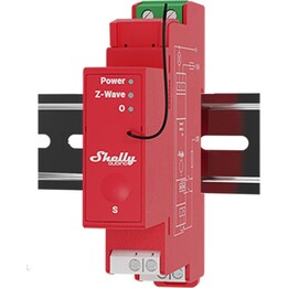 Relè Shelly "Wave Pro 1PM" max 16A Z-Wave DIN-Rail