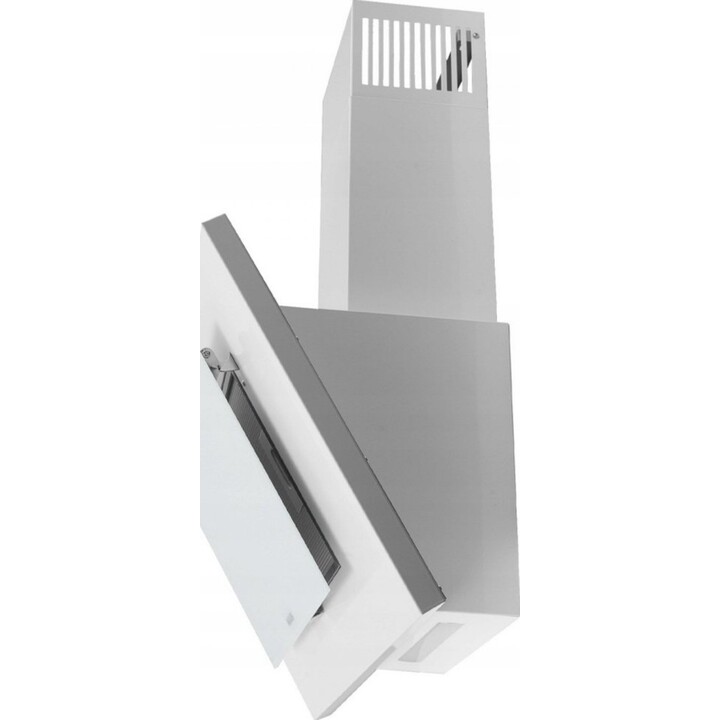 Maan Vertical Pg, 60 cm vertical wall-mounted extractor hood with LED lighting and washable filters, White