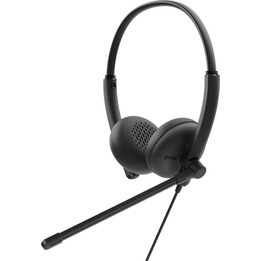 Dell WH125, fone de ouvido com fio, preto