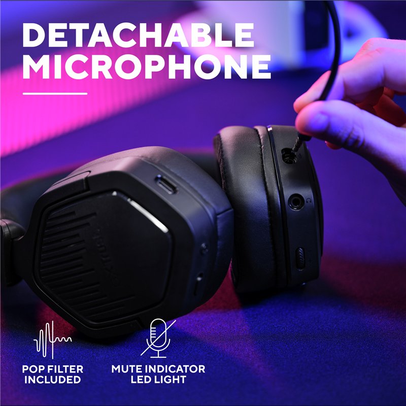 Casque wrl gxt493ps carus ps5/noir 25746 trust