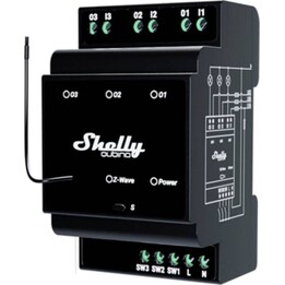 Shelly Relé "Wave" Hutschiene Pro 3 Relés máx. 48 A 3 fases 3x 16 A Z-Wave