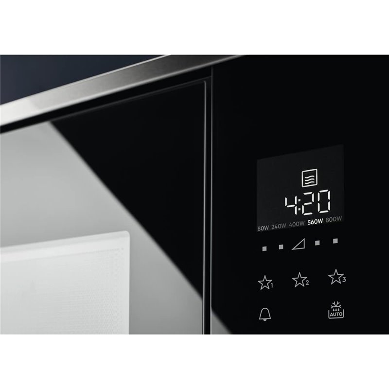Electrolux embutido microondas LMS2203emx 20L sem grelha preto