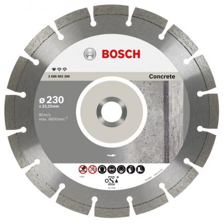 BOSCH DISC D.* 230x22 SEG CONCRETE