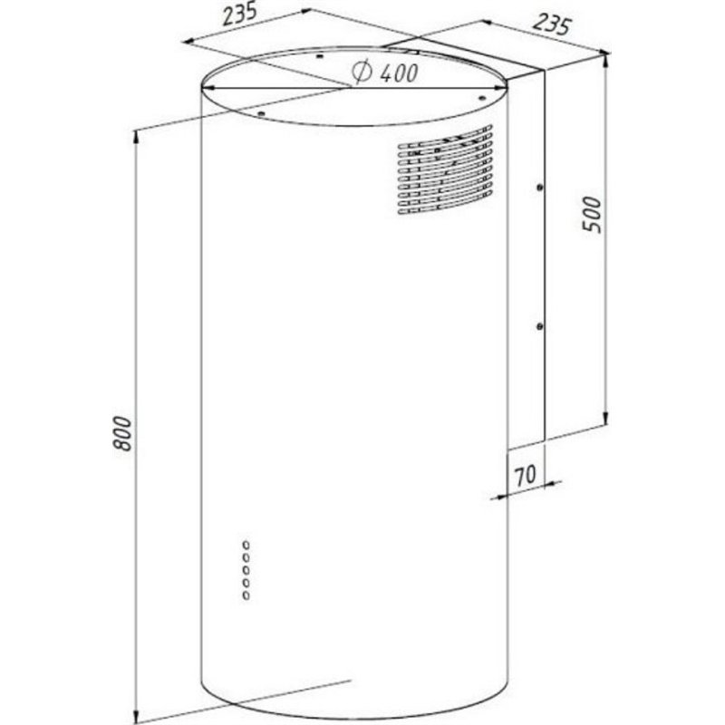 Capucha Akpo Wk-4 Balmera Wl Slim Blanca Semimate T450 M3