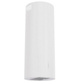 Akpo, Wk-4 Isla Balmera Slim, hotte aspirante îlot de 90 cm avec une grande capacité d'extraction et un design moderne, blanc