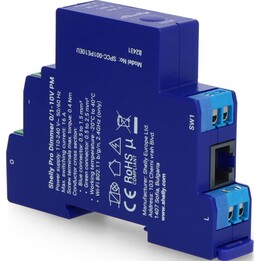 Shelly Relais "Pro Dimmer 0/1-10V PM" WLAN LAN BT Messfunktion DIN-Rail