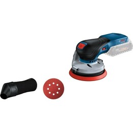 BOSCH. LEVIGATRICE ROTOORBITALE 125mm GEX 18V-125 SOLO
