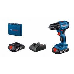 BOSCH. GSR 185-LI 2x2.0Ah 50/21Nm CASE