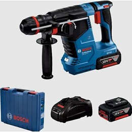 BOSCH. BOHRHAMMER GBH 187-LI 2,4J 2x5,0Ah EIN FUTTER
