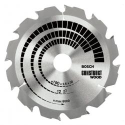 BOSCH SAW CONSTRU. WOOD 450x30x32z x3,8 MATT. WITH NAILS