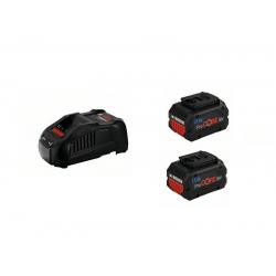 BOSCH. BATTERY 18V 5.5Ah PROCORE 2pcs. +CHARGER GAL 1880 CV
