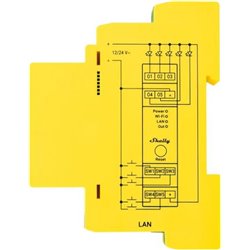 Shelly Relé "Pro RGBWW PM" WLAN LED Controlador de Luz LAN BT