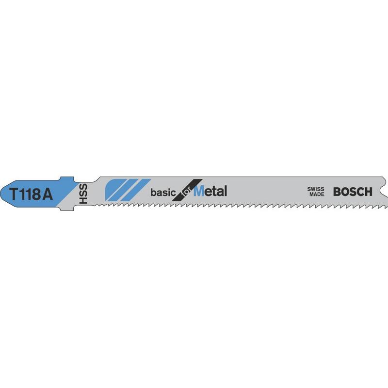 BOSCH BLADE T118A /METAL /100pcs.