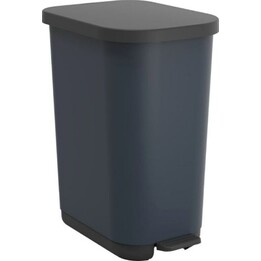 Papelera con pedal Rotho Ribo azul de 35 l