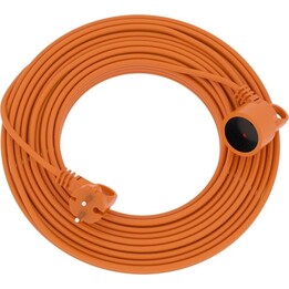 M01907 Acar - Verlängerung 2X1,5Mm2 Steckdosen: 1 Orange Pvc 20M 16A Acar-M01907