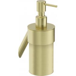 Dispensador de jabón Deante ADI_R421 de pared 0.25 L con soporte Dorado