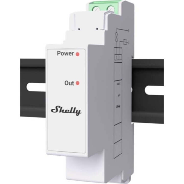 Shelly Pro 3EM Interruptor Add-On Accesorio Medidor de Electricidad Bluetooth Wi-Fi
