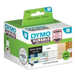 Etichetta autoadesiva bianca durevole per stampante DYMO