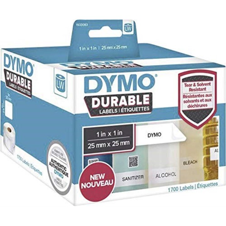 DYMO Durable White Self-Adhesive Printer Label