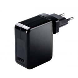 70W Automatic Universal Laptop Charger / USB / Black / MT661